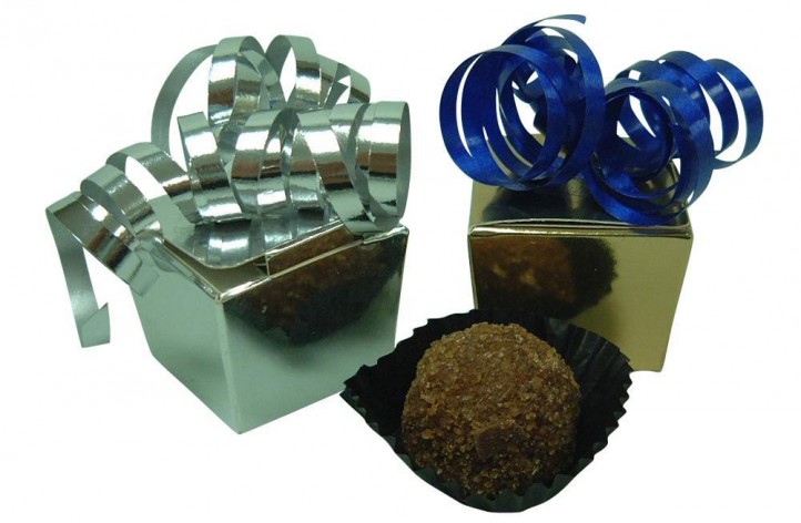 Small Boxes Filled with Hand Made Chocolates